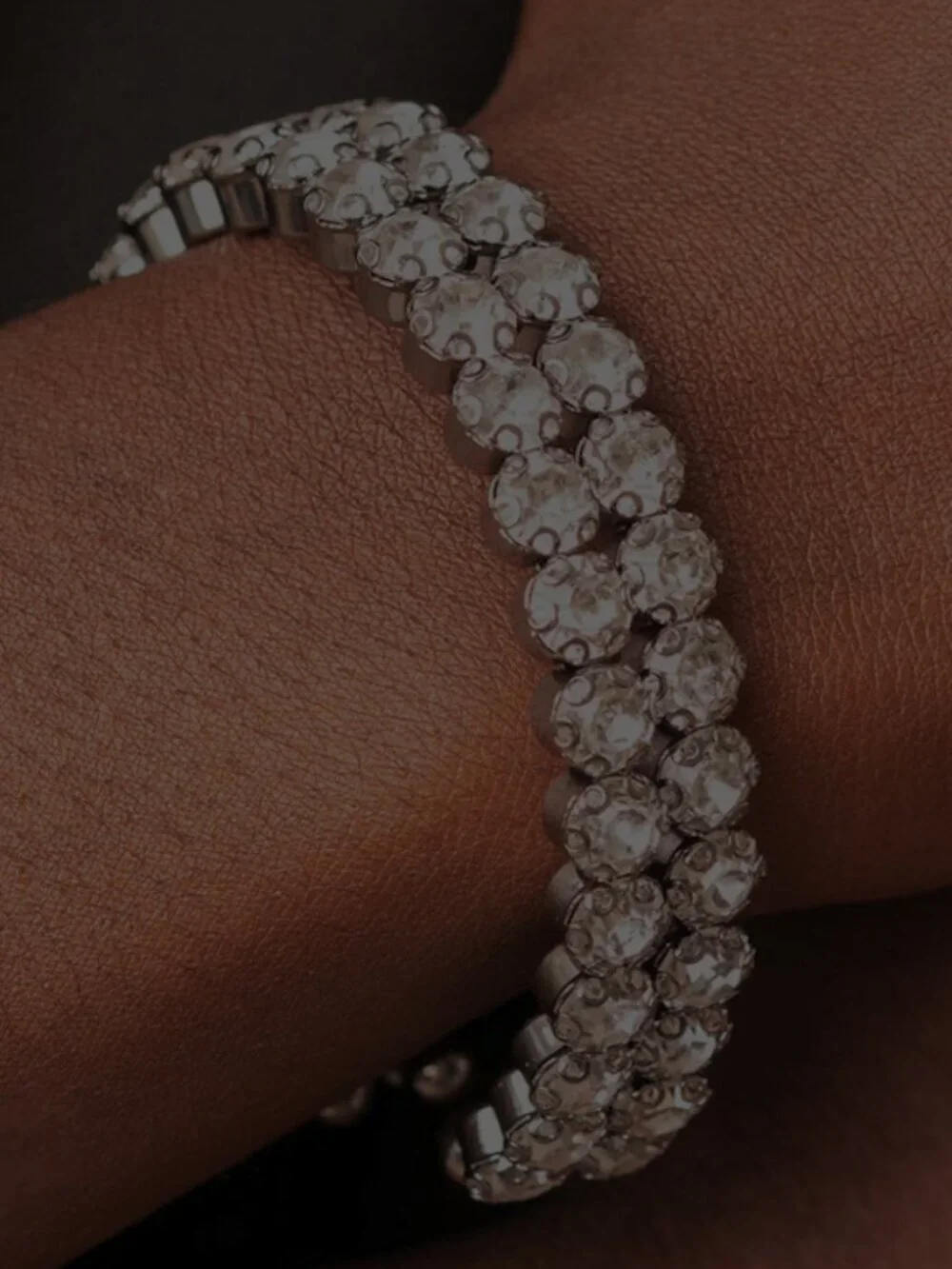 Paparazzi Jewelry Accessories - Megawatt Majesty - Black Bracelet - Vintage